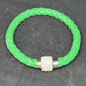 groen strass armbandje